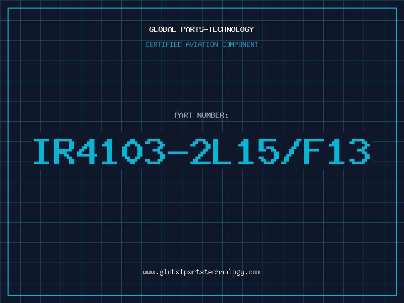 Aviation Part IR4103-2L15/F13