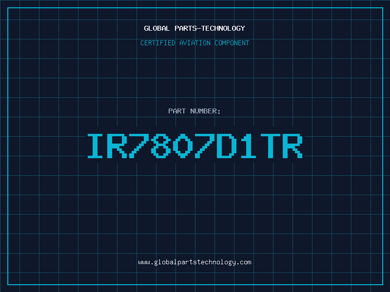 Aviation Part IR7807D1TR