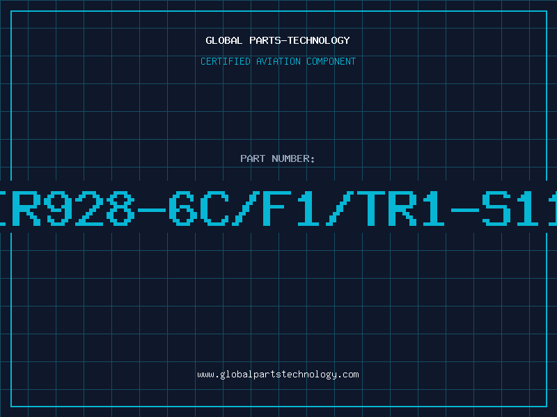 Aviation Part IR928-6C/F1/TR1-S11