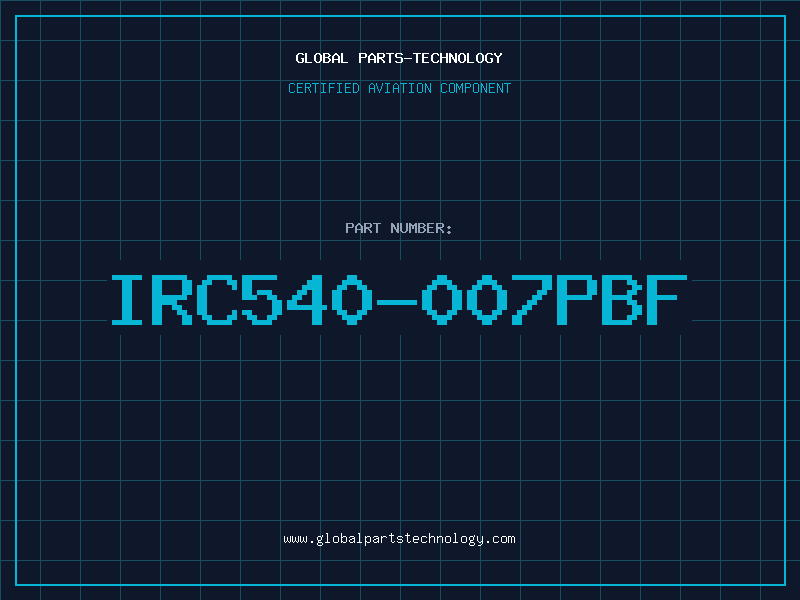 Aviation Part IRC540-007PBF