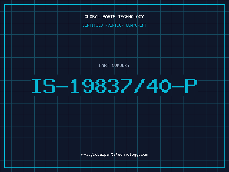 Aviation Part IS-19837/40-P