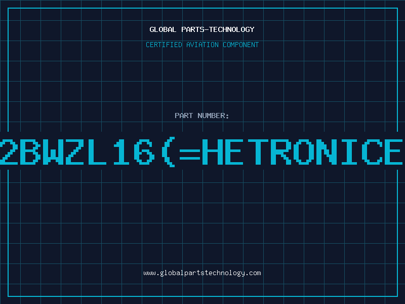 Aviation Part IS52BWZL16(=HETRONICE3.0