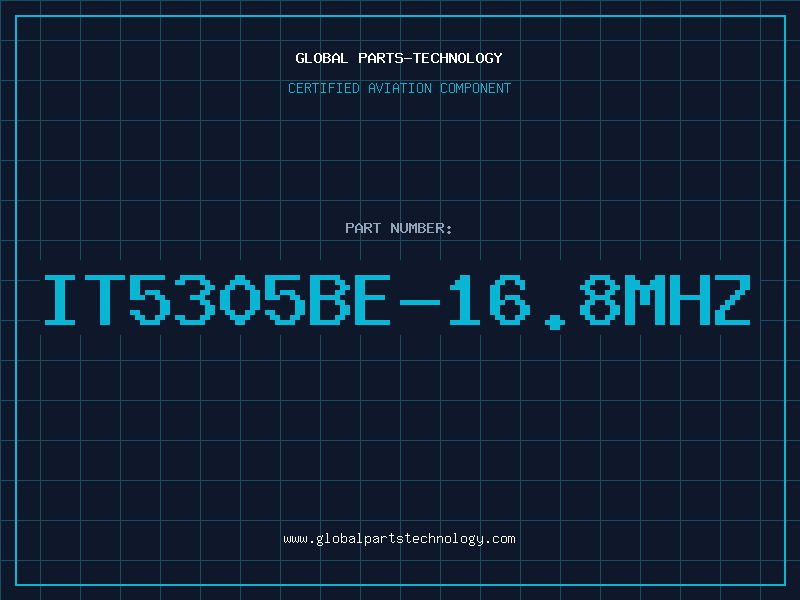 Aviation Part IT5305BE-16.8MHZ