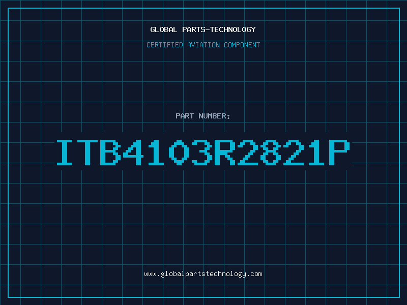 Aviation Part ITB4103R2821P