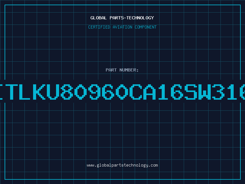 Aviation Part ITLKU80960CA16SW316