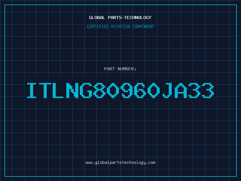 Aviation Part ITLNG80960JA33