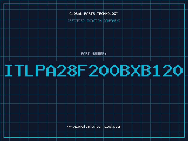 Aviation Part ITLPA28F200BXB120