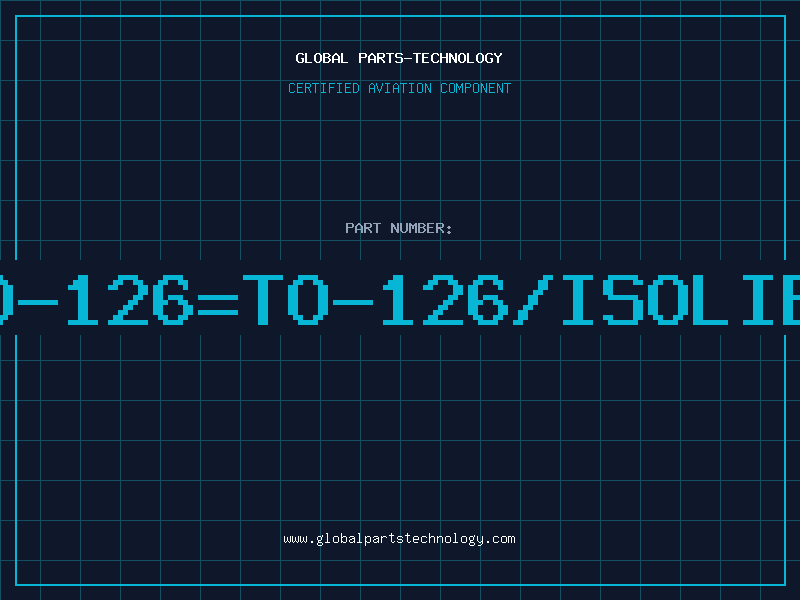 Aviation Part ITO-126=TO-126/ISOLIERT