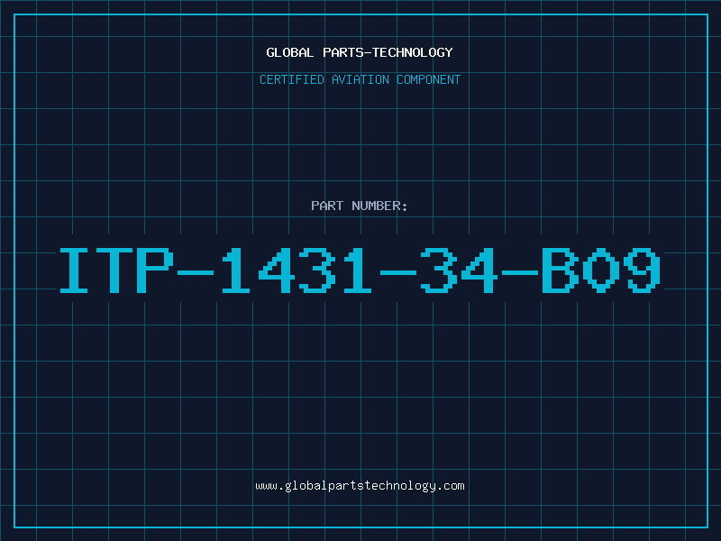 Aviation Part ITP-1431-34-B09