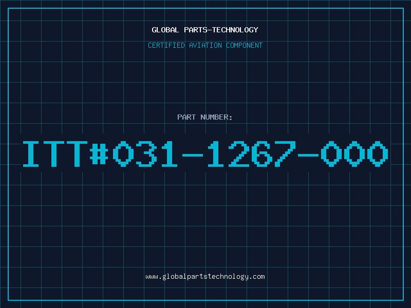 Aviation Part ITT#031-1267-000