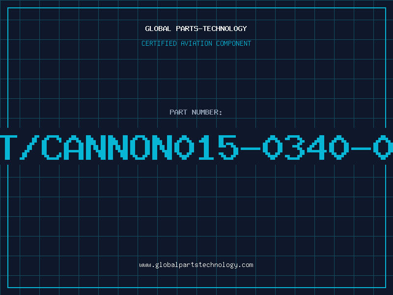 Aviation Part ITT/CANNON015-0340-000
