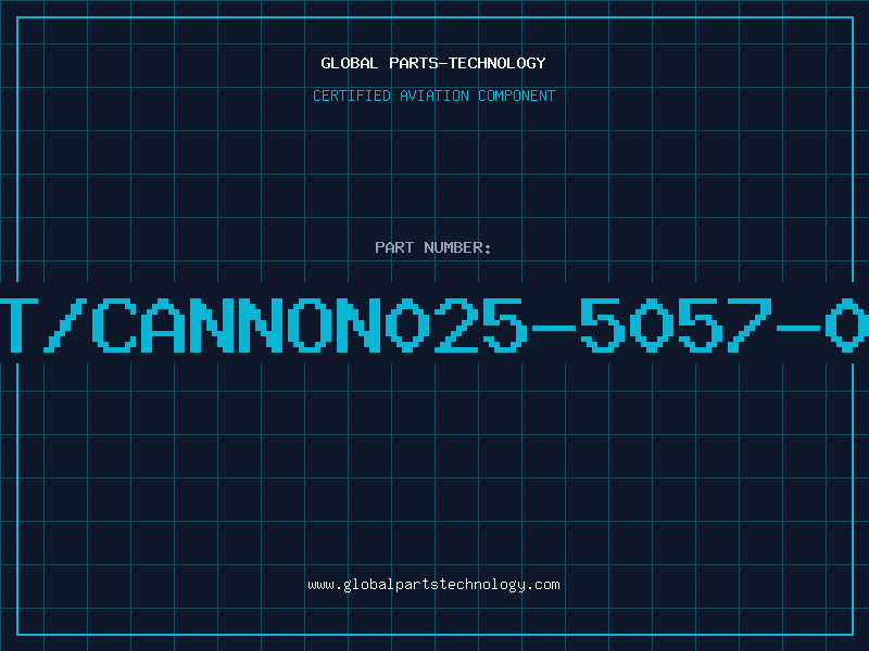 Aviation Part ITT/CANNON025-5057-001
