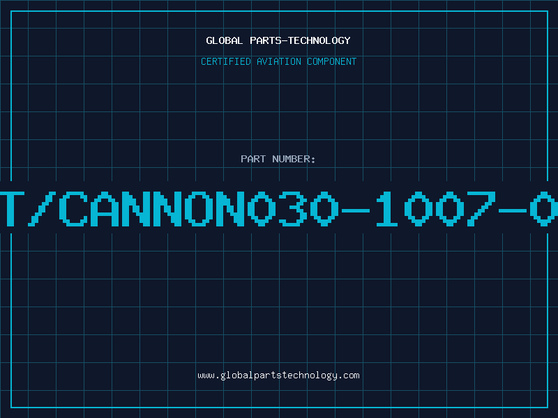 Aviation Part ITT/CANNON030-1007-000