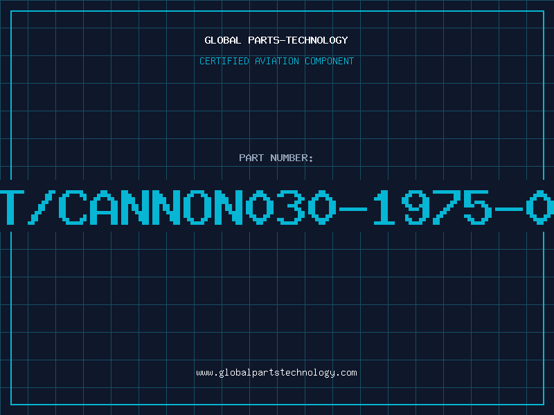 Aviation Part ITT/CANNON030-1975-000
