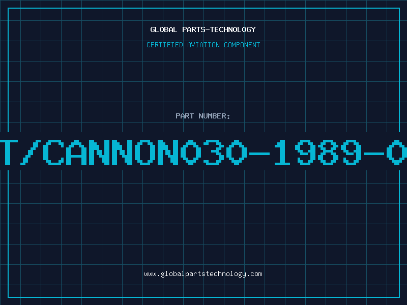 Aviation Part ITT/CANNON030-1989-000