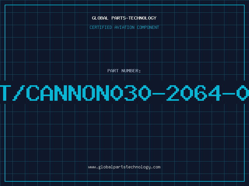 Aviation Part ITT/CANNON030-2064-010