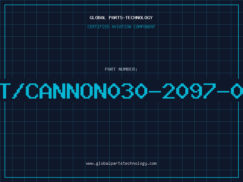 Aviation Part ITT/CANNON030-2097-008