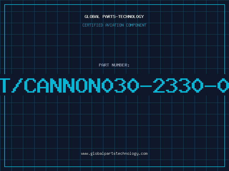 Aviation Part ITT/CANNON030-2330-002