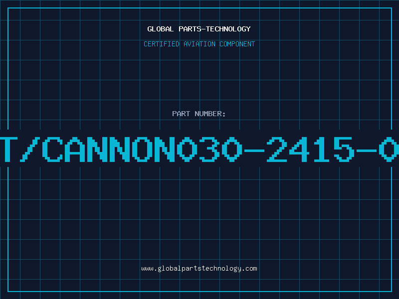 Aviation Part ITT/CANNON030-2415-001