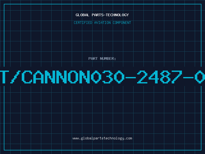 Aviation Part ITT/CANNON030-2487-014
