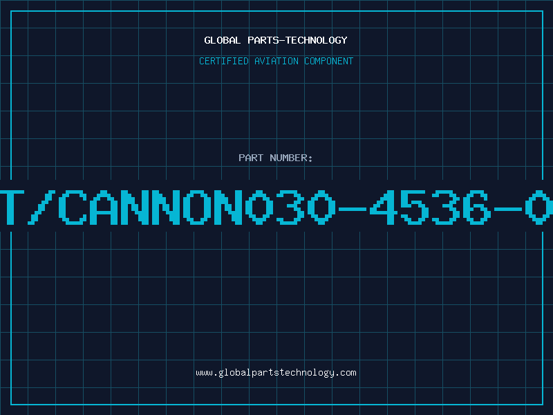 Aviation Part ITT/CANNON030-4536-005