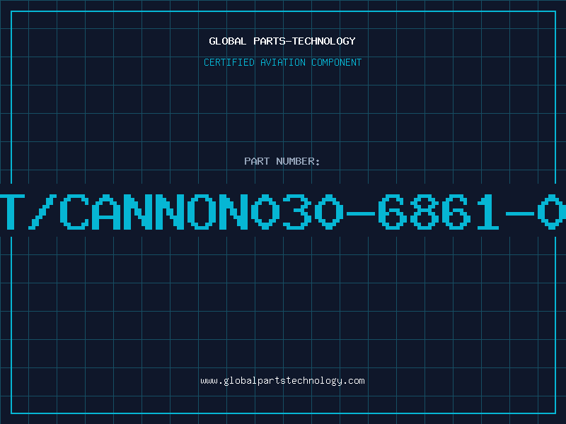 Aviation Part ITT/CANNON030-6861-000