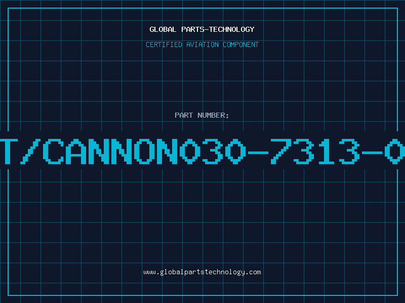 Aviation Part ITT/CANNON030-7313-096