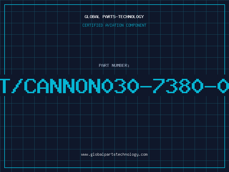 Aviation Part ITT/CANNON030-7380-003