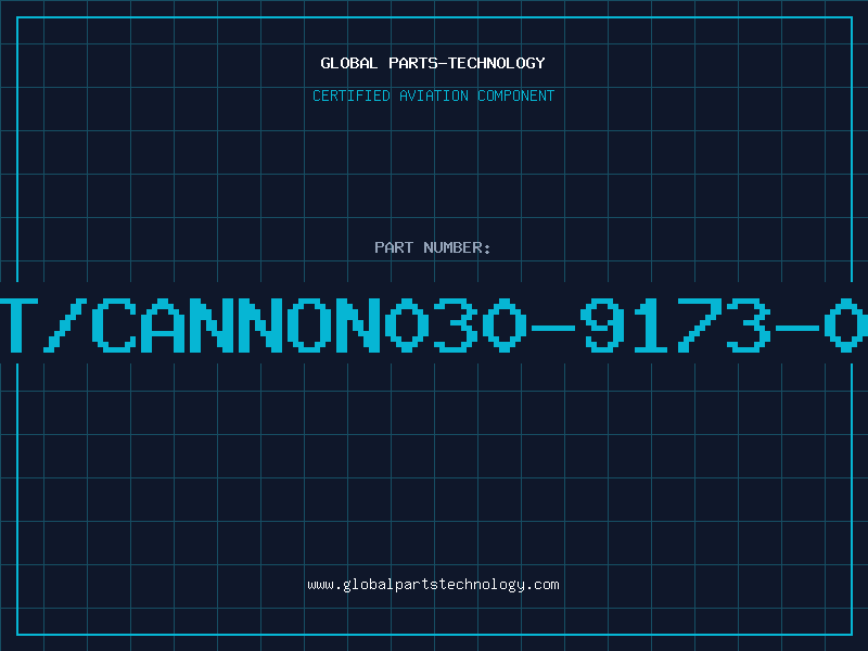 Aviation Part ITT/CANNON030-9173-006