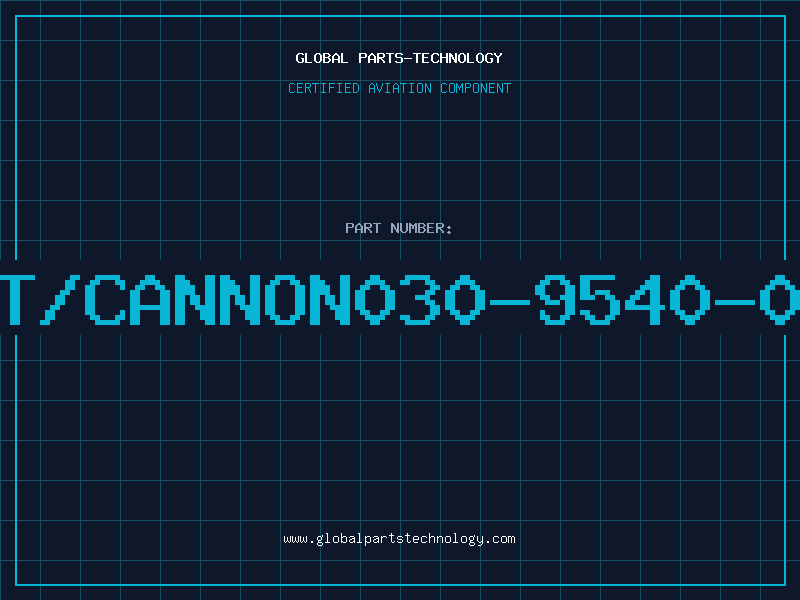 Aviation Part ITT/CANNON030-9540-000