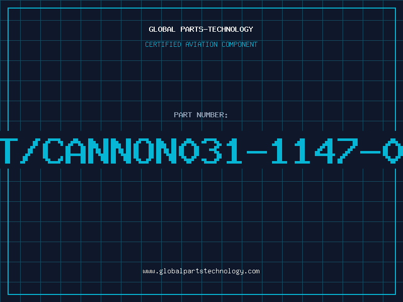 Aviation Part ITT/CANNON031-1147-007