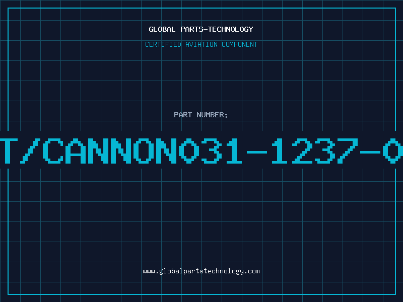 Aviation Part ITT/CANNON031-1237-000