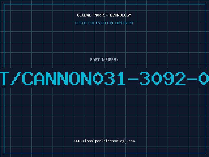 Aviation Part ITT/CANNON031-3092-000