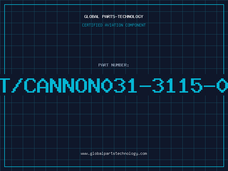 Aviation Part ITT/CANNON031-3115-006