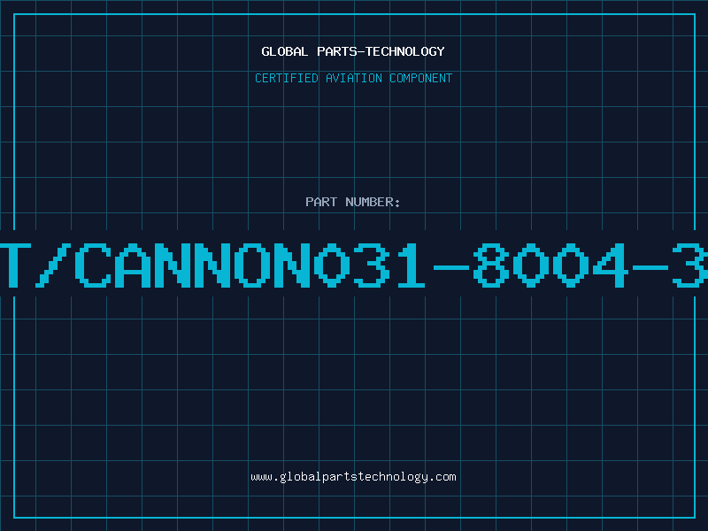 Aviation Part ITT/CANNON031-8004-300