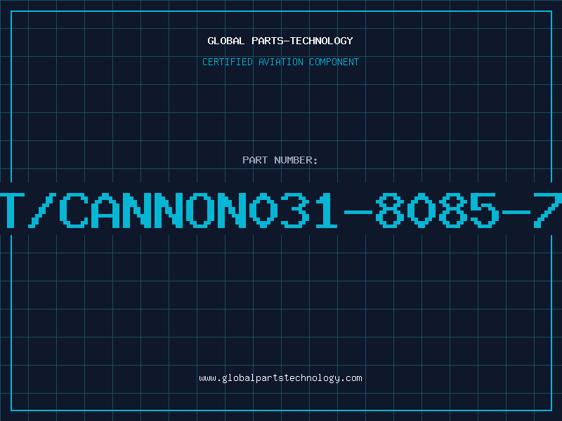 Aviation Part ITT/CANNON031-8085-700