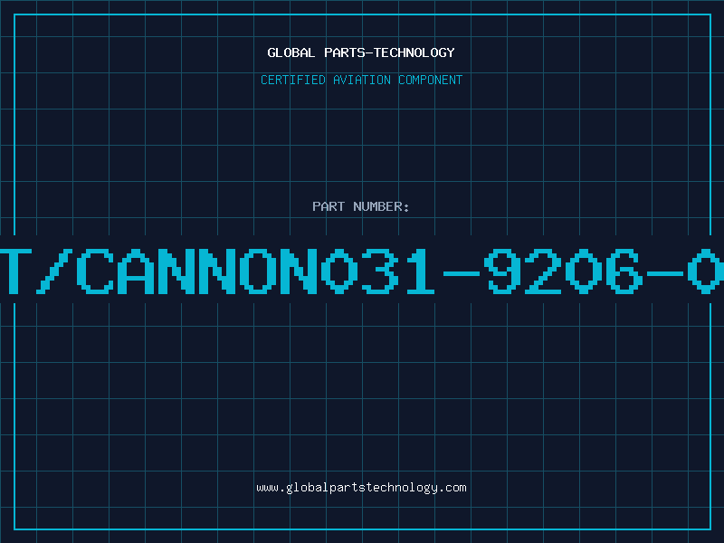 Aviation Part ITT/CANNON031-9206-006