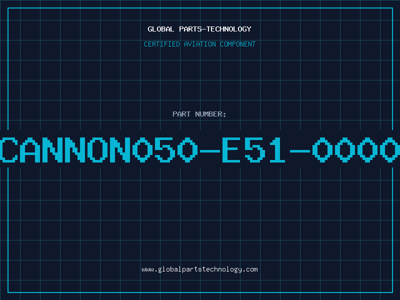 Aviation Part ITT/CANNON050-E51-0000-210