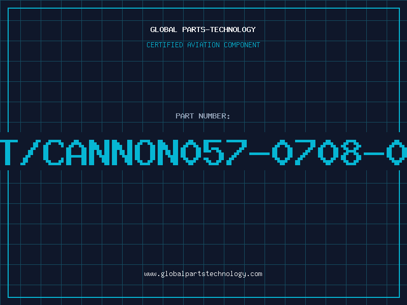 Aviation Part ITT/CANNON057-0708-001