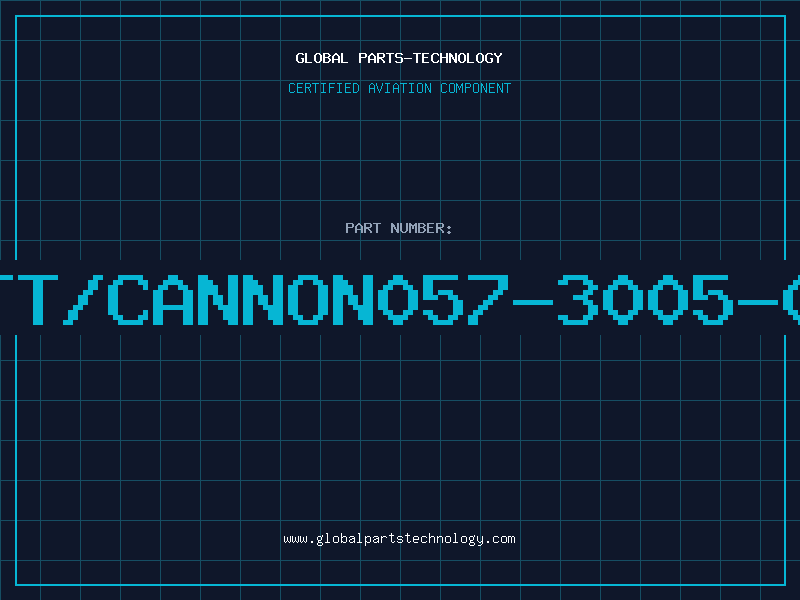 Aviation Part ITT/CANNON057-3005-00
