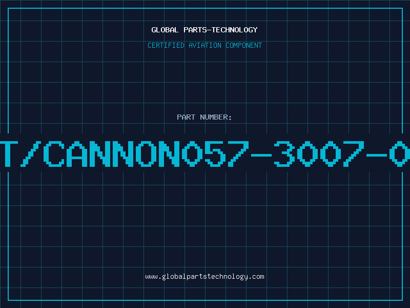 Aviation Part ITT/CANNON057-3007-015