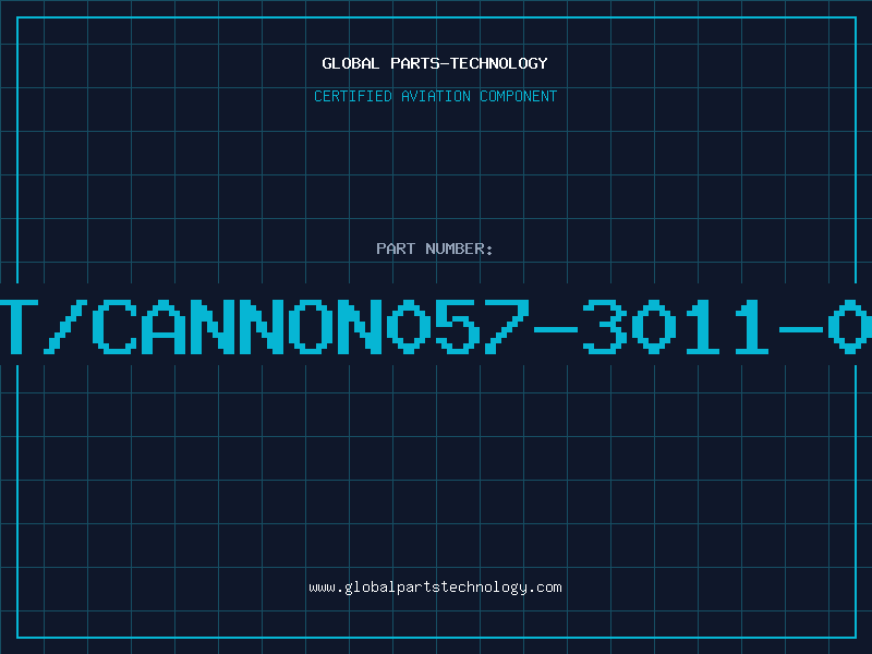 Aviation Part ITT/CANNON057-3011-013