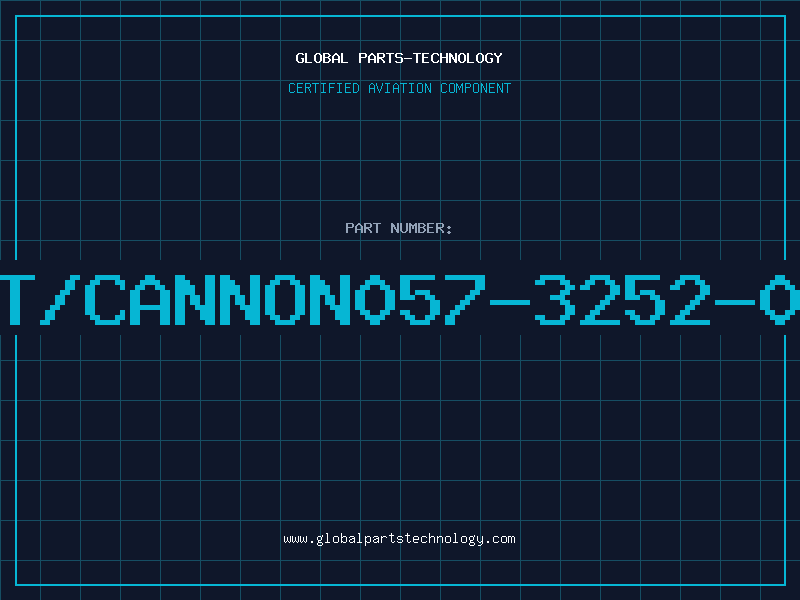 Aviation Part ITT/CANNON057-3252-000