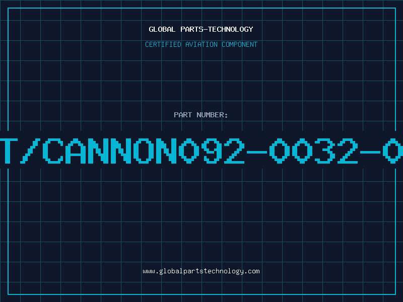 Aviation Part ITT/CANNON092-0032-002