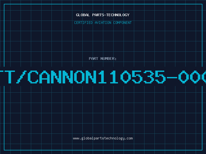 Aviation Part ITT/CANNON110535-0000
