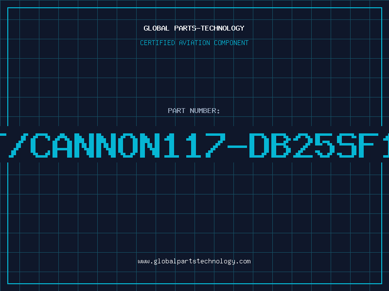 Aviation Part ITT/CANNON117-DB25SF179