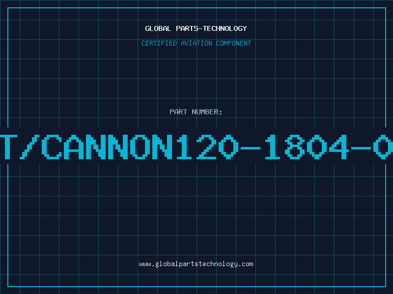 Aviation Part ITT/CANNON120-1804-000