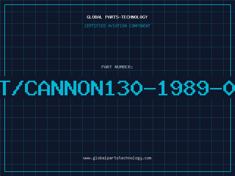 Aviation Part ITT/CANNON130-1989-000