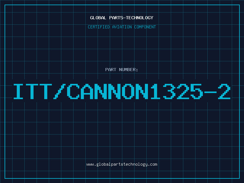 Aviation Part ITT/CANNON1325-2