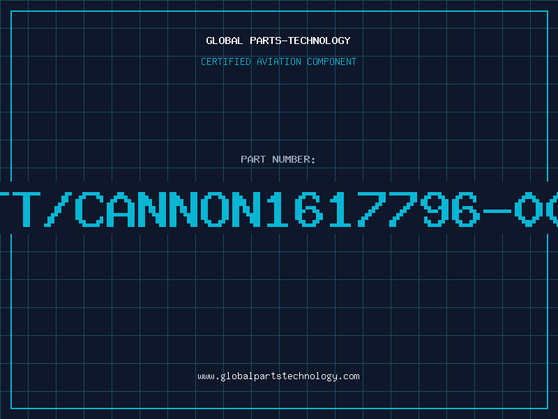 Aviation Part ITT/CANNON1617796-008